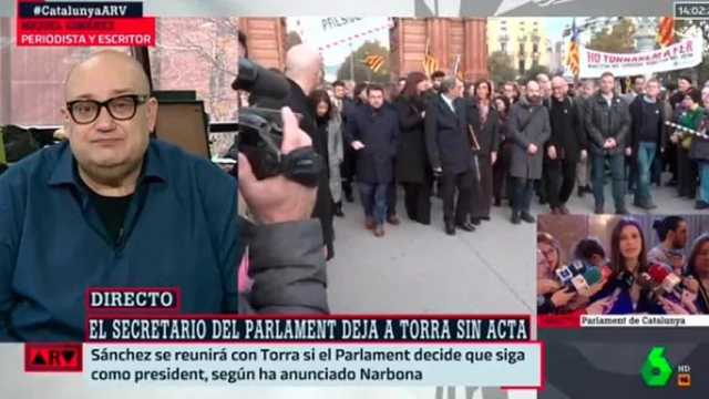 Una situación de colapso de legislatura en Cataluña. (Foto: La Sexta)