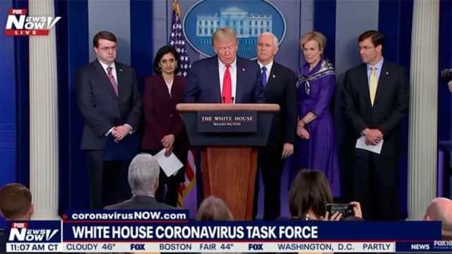 Trump anuncia el cierre temporal de la frontera con Canadá por el coronavirus. (Foto: FOX 10)