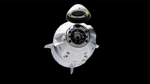 Una histórica misión de la cápsula Crew Dragon. (Imagen . SpaceX)