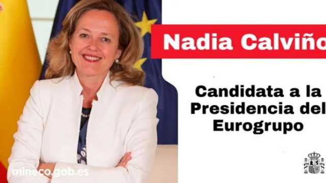 Nadia Calviño, candidata a la presidencia del Eurogrupo. (Imagen: Twitter@desdelamoncloa)