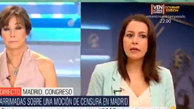 Inés Arrimadas en una posición crucial en la legislatura. (Foto: Telecinco)
