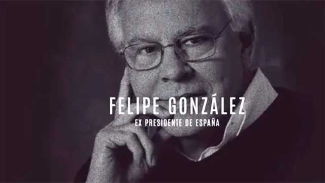 La profecía de Felipe González en Buenos Aires. (Imagen: YouTube/Clarín)