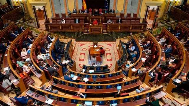 Arranque del debate de presupuestos con el poder de Pablo Iglesias. (Foto: Podemos)