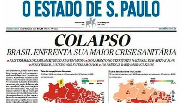 Brasil en una situación de colapso, el grito de alarma de la Fundación Oswaldo Cruz. (Captura: UN/ESP)