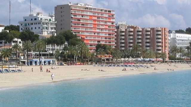 Resort hotelero en Magalluf, Mallorca. (Foto: wikipedia)